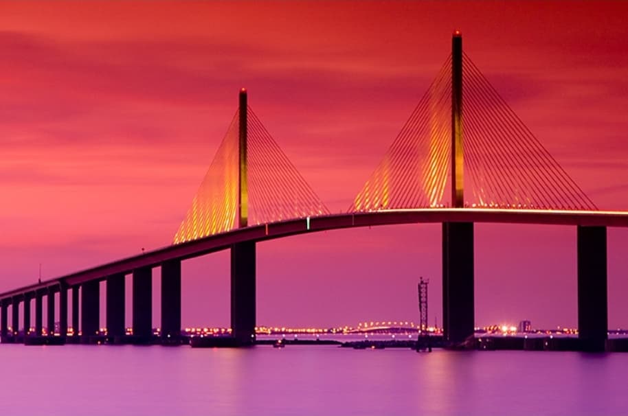 A close call on Sunshine Skyway Bridge